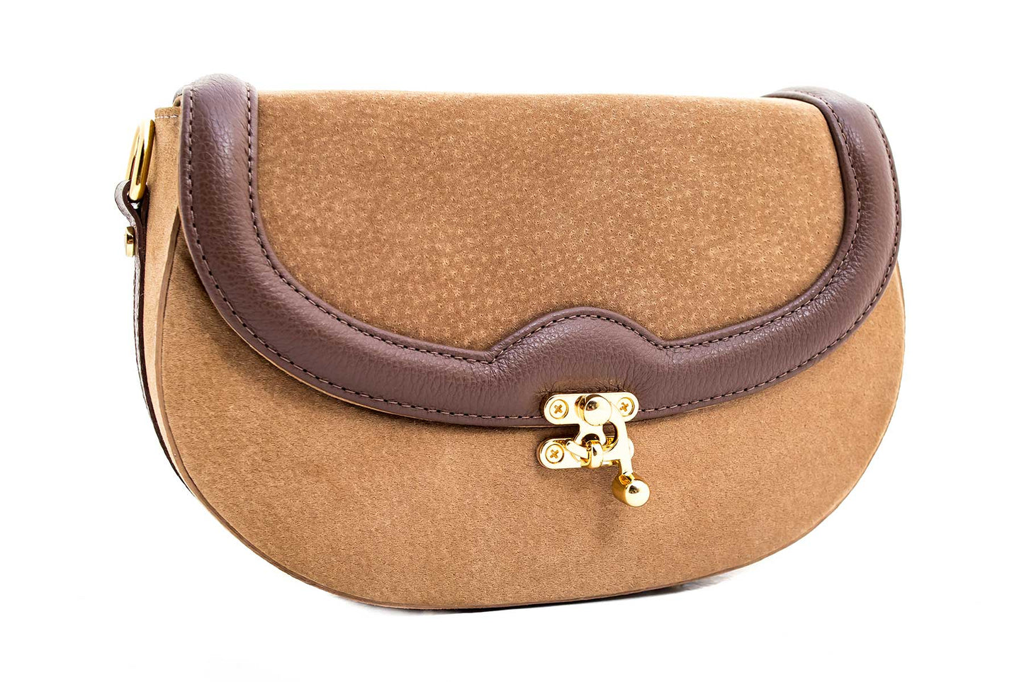 Bolsa Silvia Camurça Caramelo