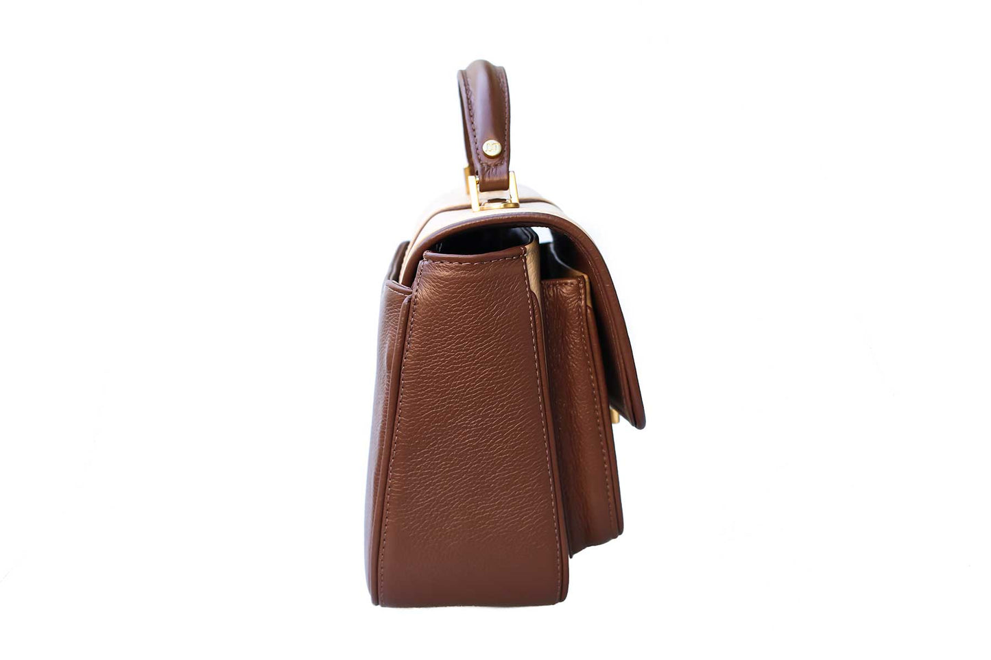 Bolsa Soraia Mini Creme c/ Avelã