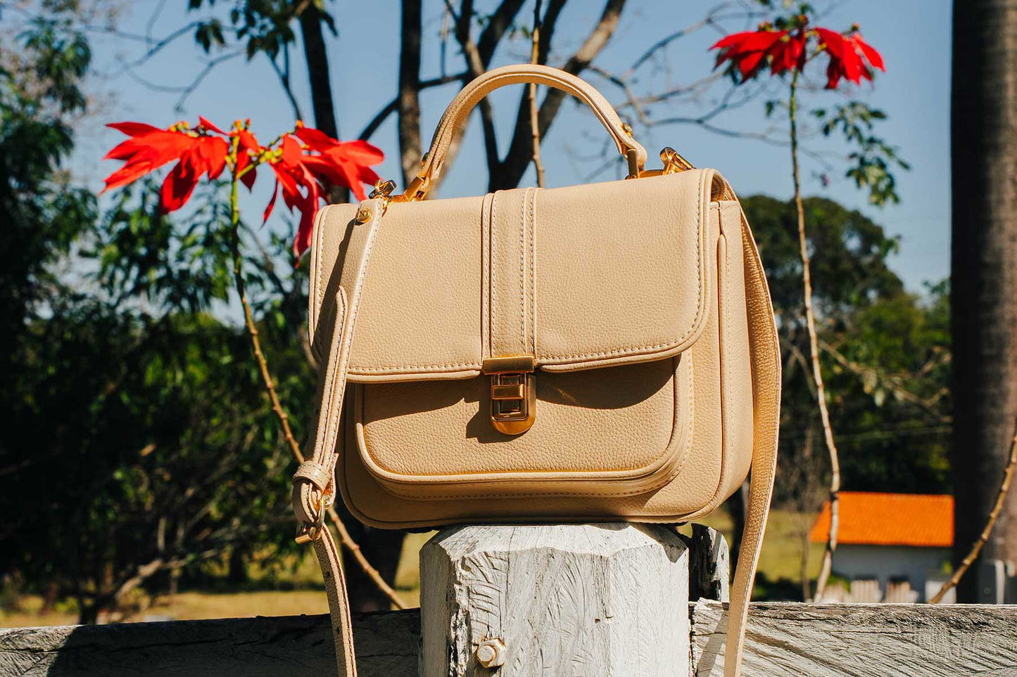 Bolsa Soraia Mini Creme