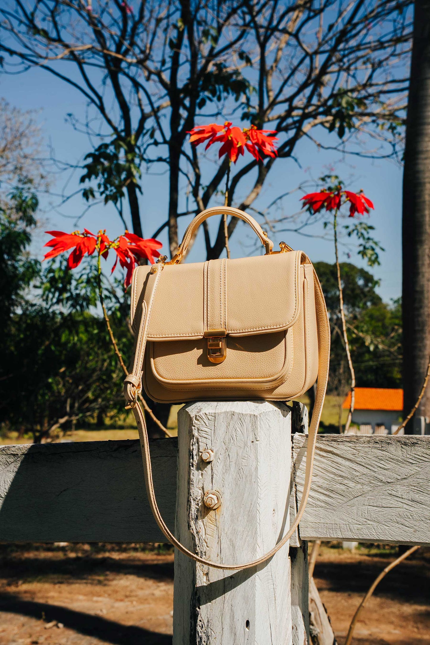 Bolsa Soraia Mini Creme