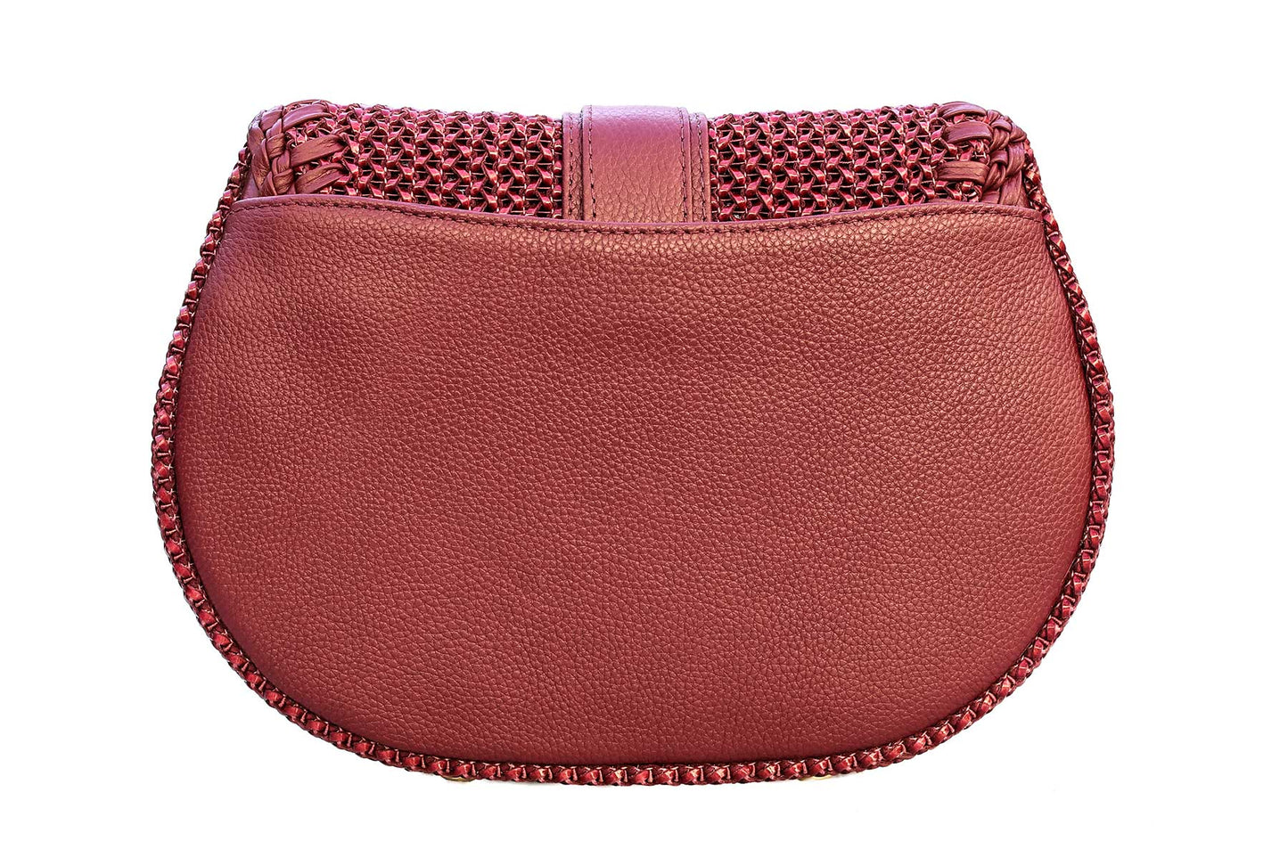 Bolsa Tarsila Mini Camurça Bordô
