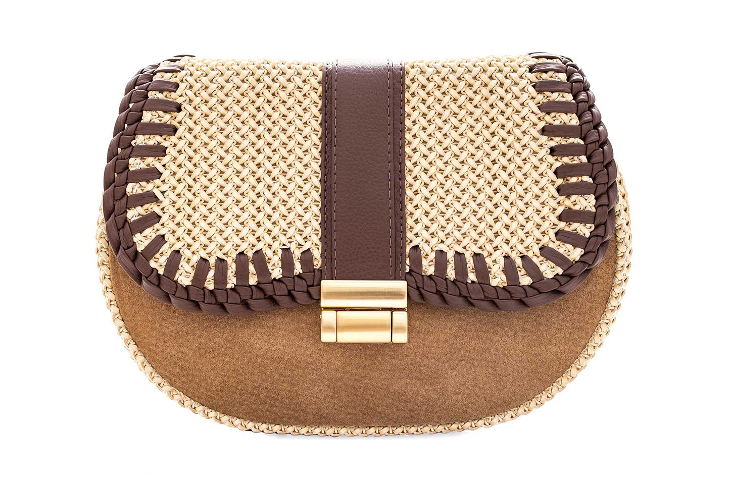 Bolsa Tarsila Mini Camurça Caramelo