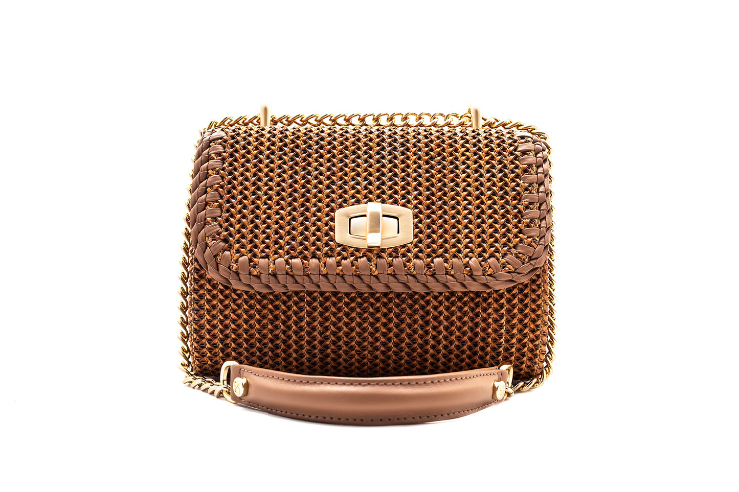 Bolsa Carlota Mini Caramelo