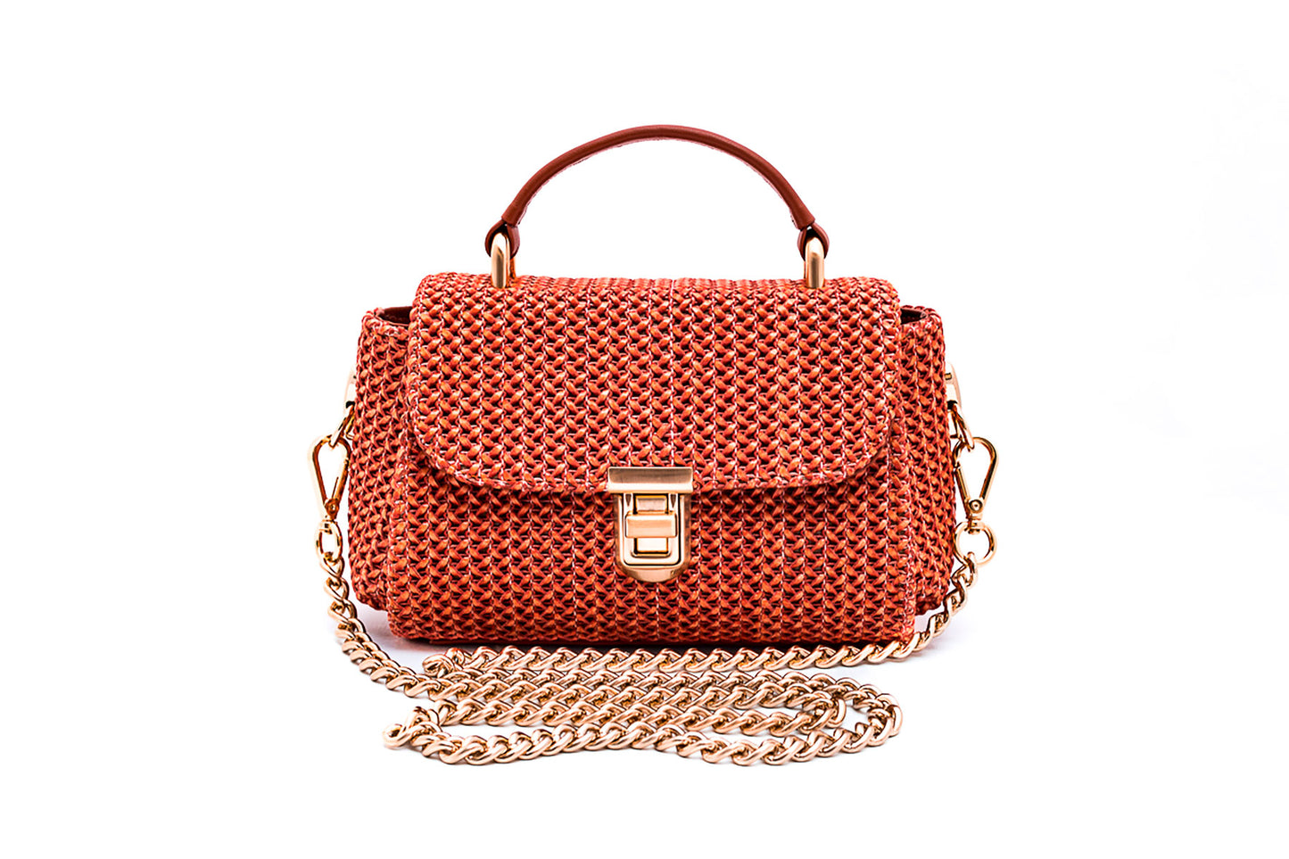 Bolsa Cora Mini Terracota