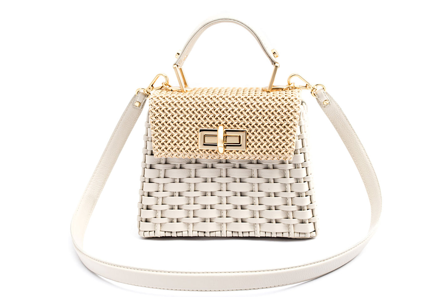 Bolsa Leila Mini Off-White