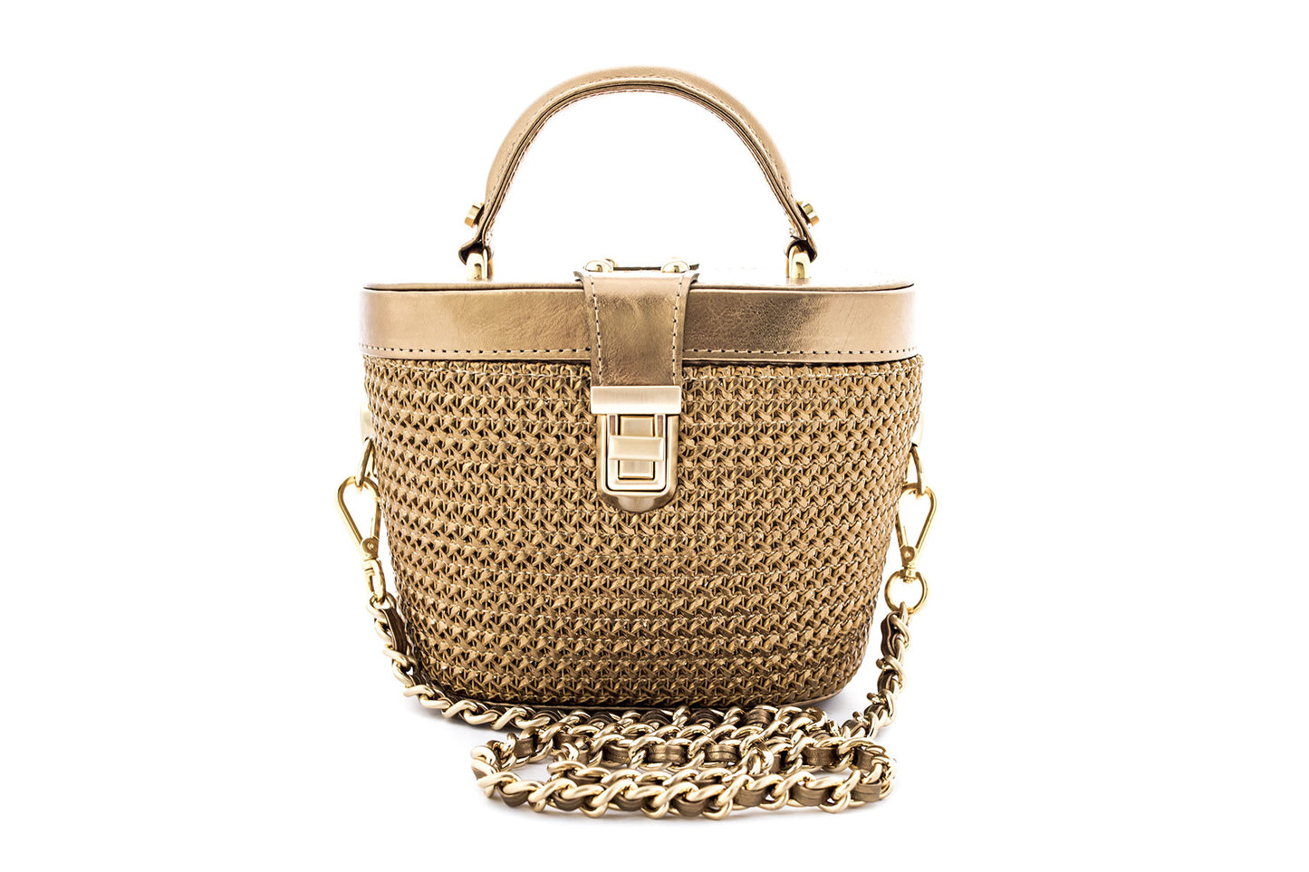Bolsa Olga Mini Bronze