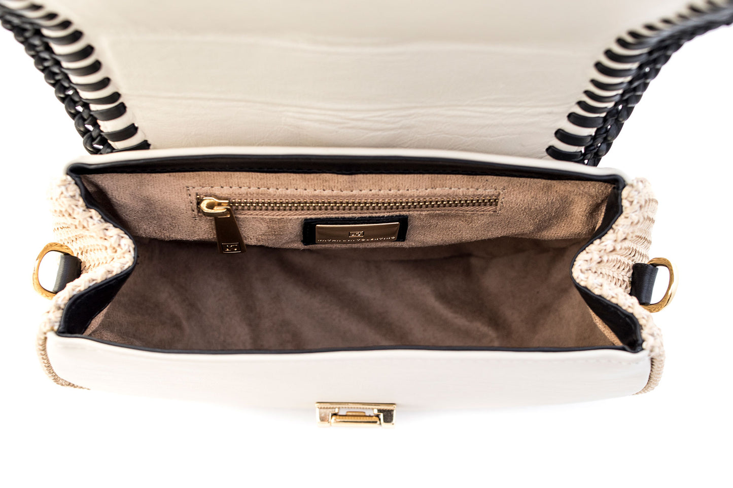 Bolsa Tarsila Off-White c/ Preto
