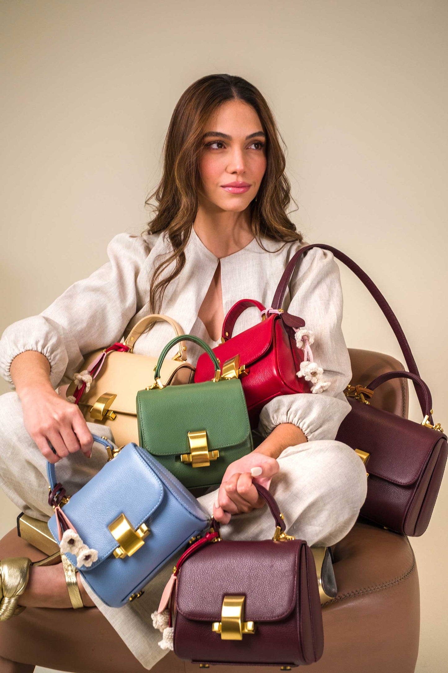 Bolsa Laura Mini Verde