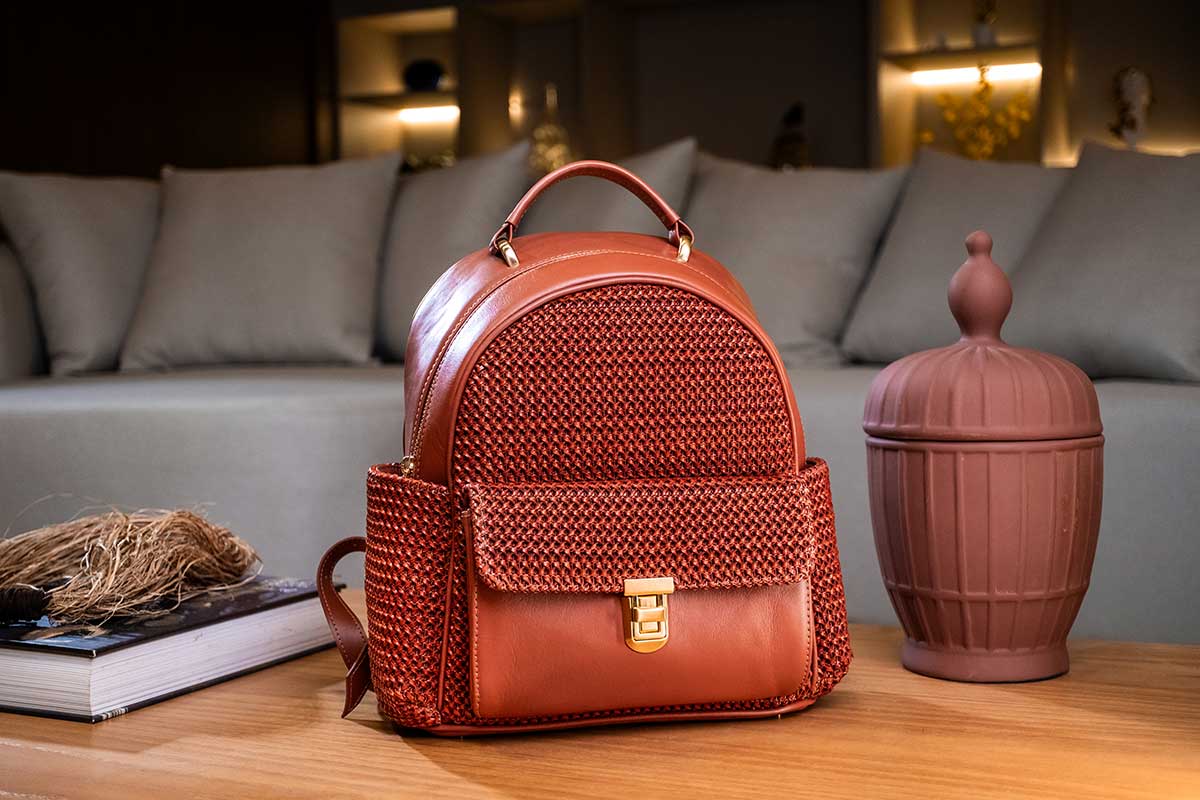 Mochila Carolina Canela