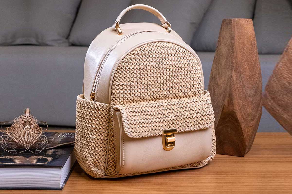 Mochila Carolina Creme