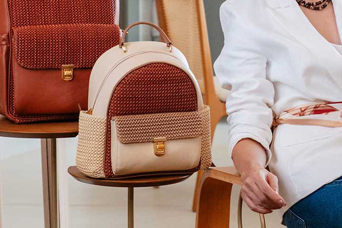 Mochila Carolina Mix Creme