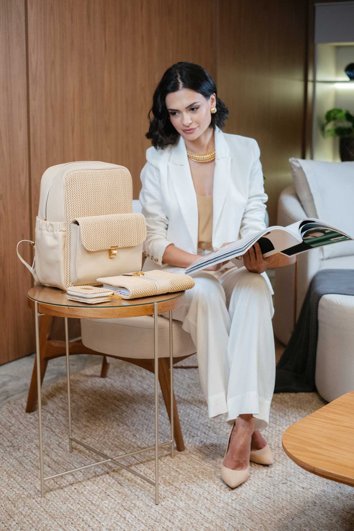 Mochila Tereza Creme