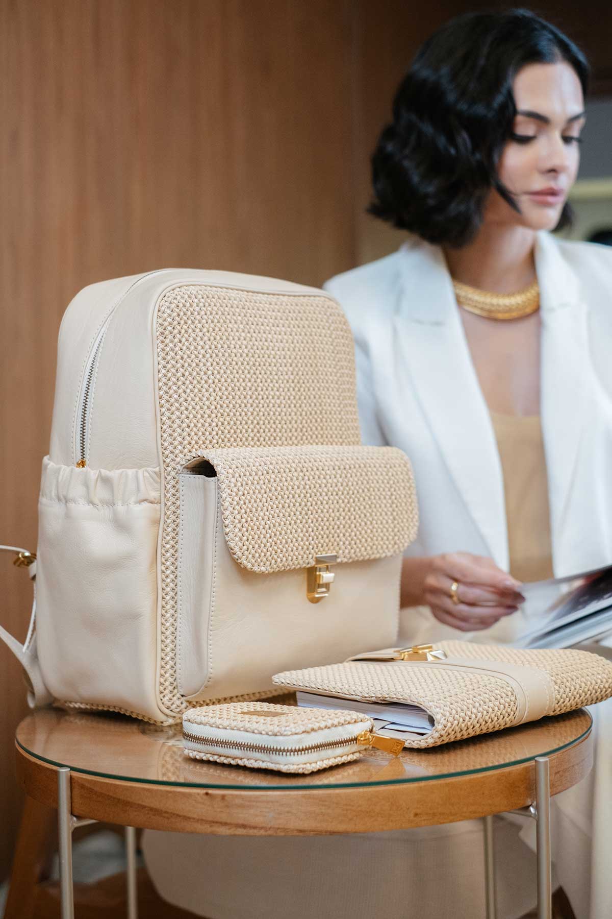 Mochila Tereza Creme