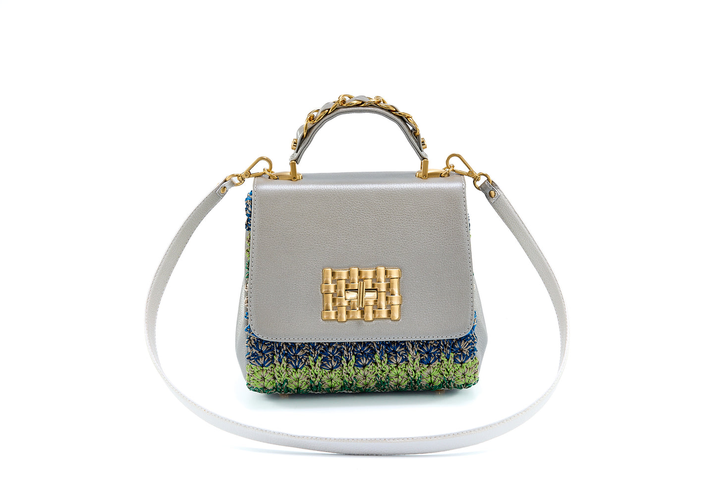 Bolsa Fabiana Entretempos Prata