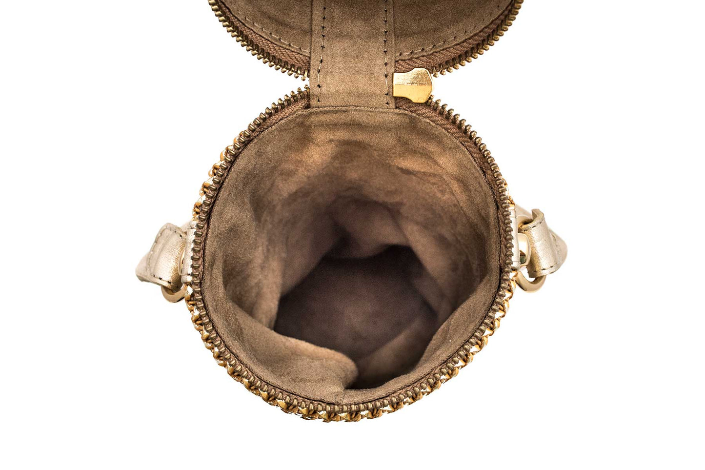 Porta Vinho Dourado