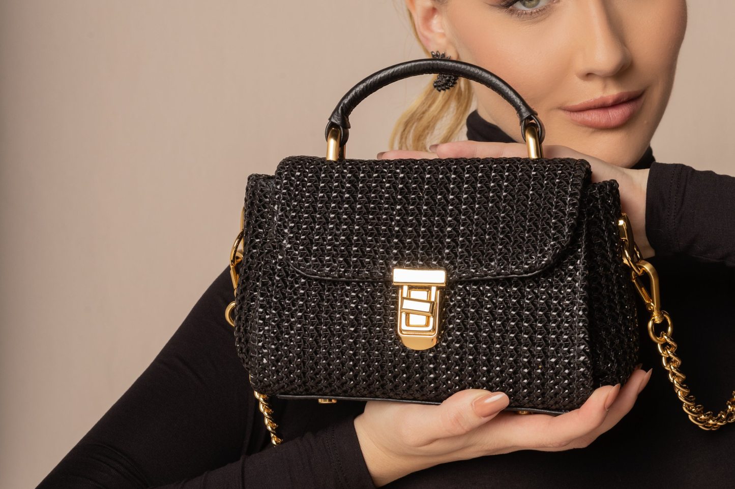 Bolsa Cora Mini Preta