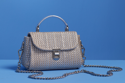 Bolsa Cora Mini Prata
