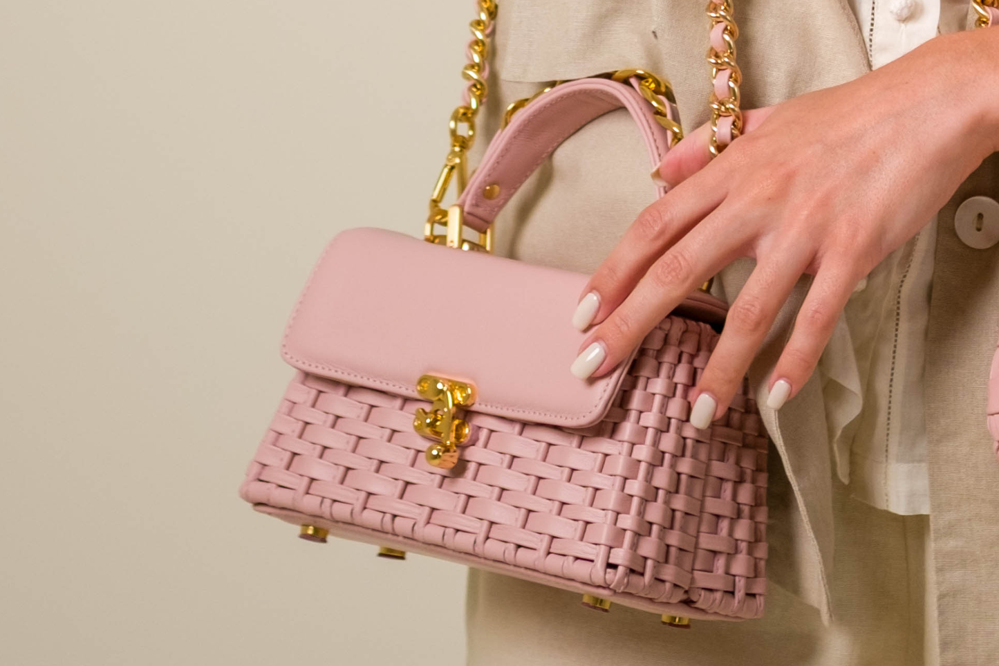 Bolsa Lu Rajão Rosa Bebê