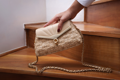 Bolsa Anna Elisa Mini Creme