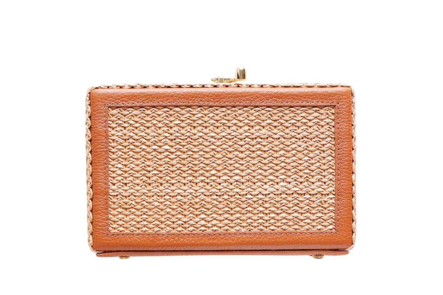 Bolsa Amélia Rafia Natural com Savanna