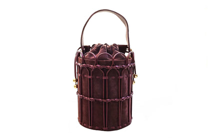 Bolsa Allegra Camurça Bordô