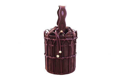 Bolsa Allegra Camurça Bordô