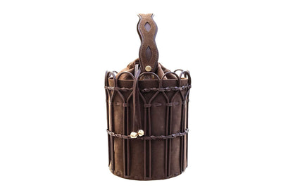 Bolsa Allegra Camurça Caramelo