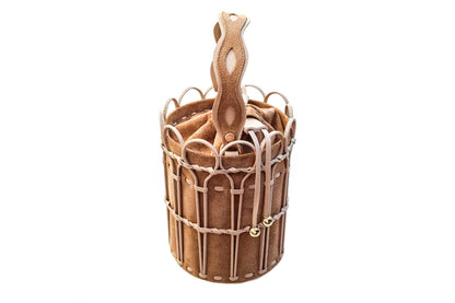 Bolsa Allegra Camurça Creme