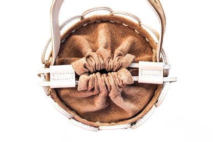 Bolsa Allegra Camurça Creme