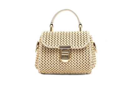 Bolsa Cora Micro Off-White c/ Creme