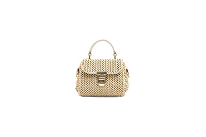 Bolsa Cora Micro Off-White c/ Creme