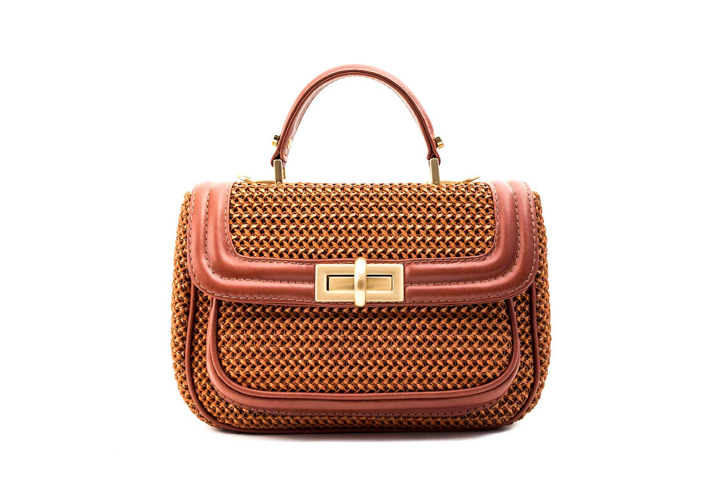 Bolsa Helena Mini Terracota c/ Canela