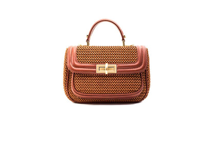 Bolsa Helena Mini Terracota c/ Canela