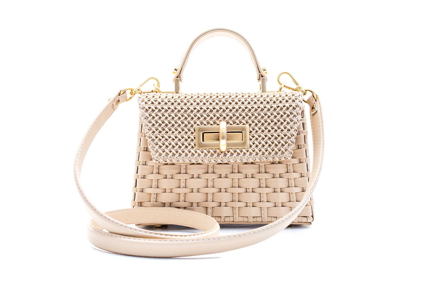 Bolsa Leila Premium Mini  Creme