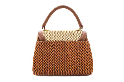 Bolsa Leonora Caramelo c/ Off-White