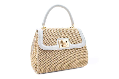 Bolsa Leonora Off White c/ Creme