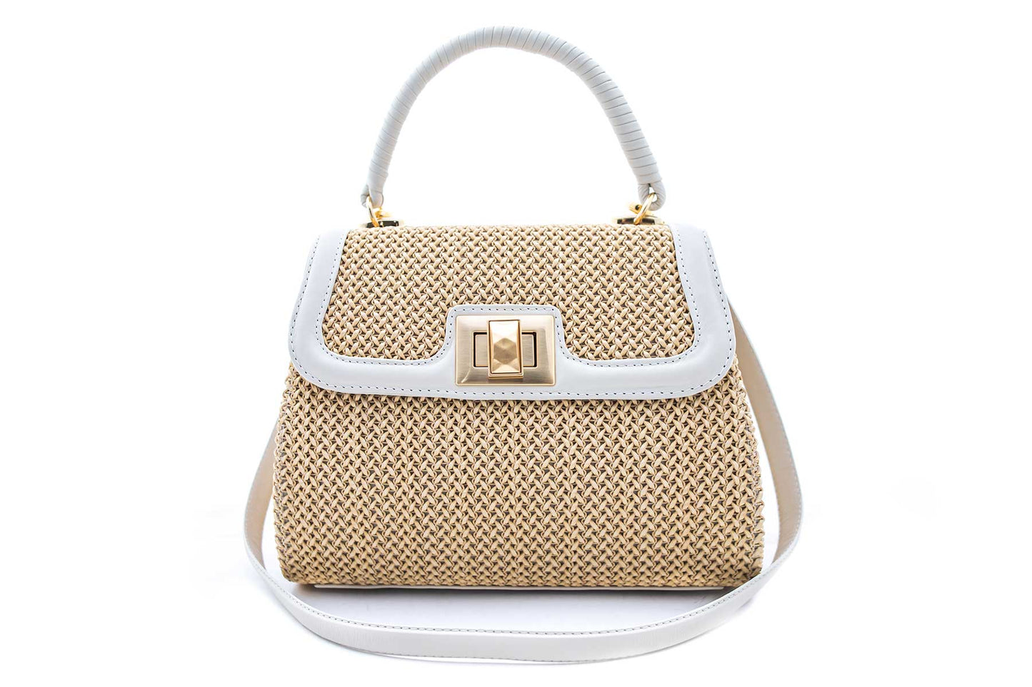 Bolsa Leonora Off White c/ Creme