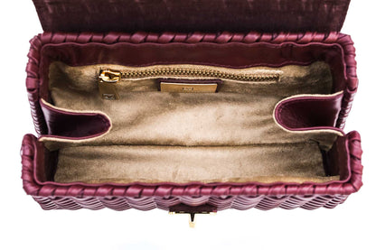 Bolsa Lu Rajão Camurça Bordô