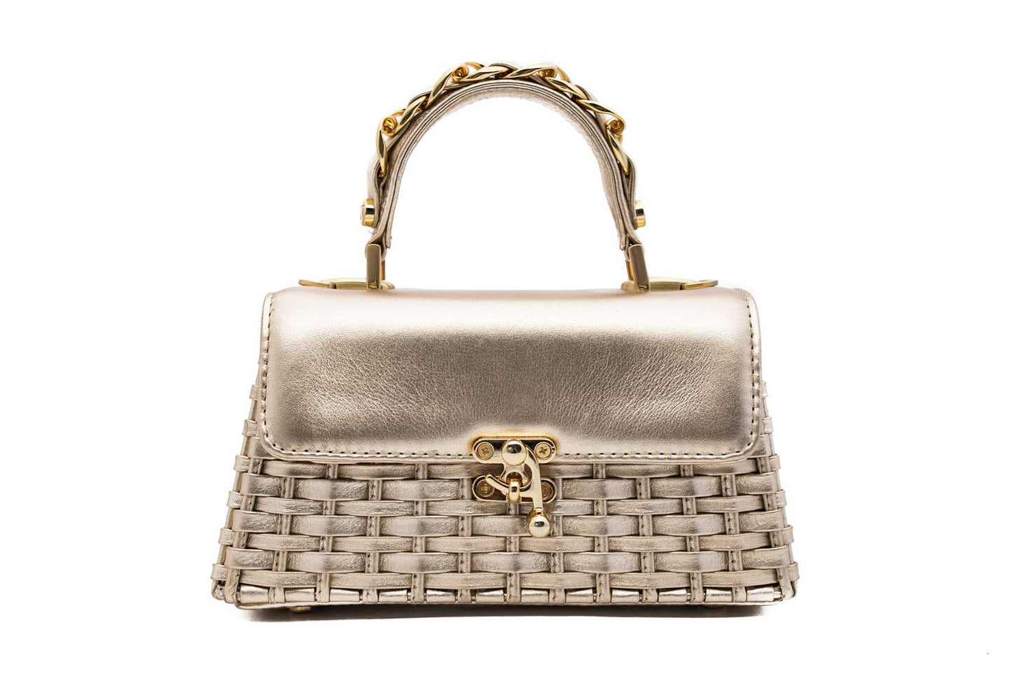 Bolsa Lu Rajão Dourada
