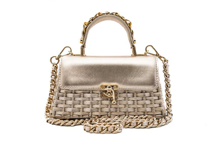 Bolsa Lu Rajão Dourada