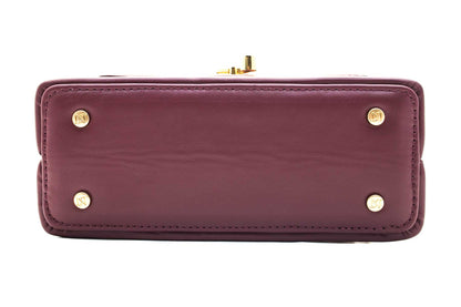 Bolsa Luciana Mini Bordô