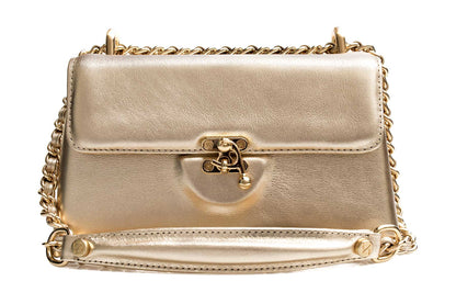 Bolsa Luciana Mini Dourada
