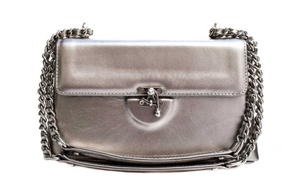 Bolsa Luciana Prata Envelhecida