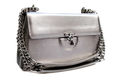 Bolsa Luciana Prata Envelhecida