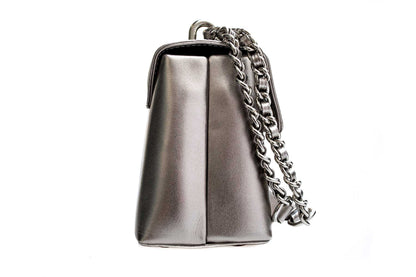 Bolsa Luciana Prata Envelhecida