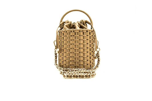 Bolsa Lucila Ouro Envelhecido