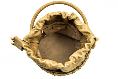 Bolsa Lucila Ouro Envelhecido