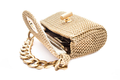 Bolsa Miriam Mini Off White c/ Creme