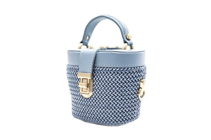 Bolsa Olga Micro Azul Bebe