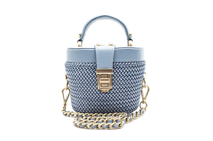 Bolsa Olga Micro Azul Bebe